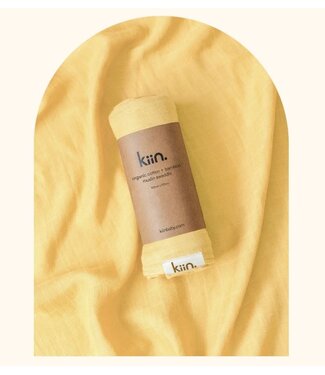 kiin ORGANIC SWADDLE - BUTTERCUP