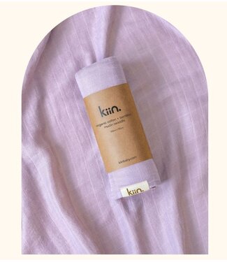 kiin ORGANIC SWADDLE - LILAC