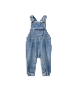 Milky LIGHT WASH DENIM OVERALL