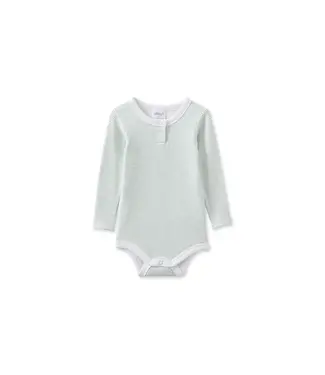 Milky GREEN STRIPE BUBBYSUIT