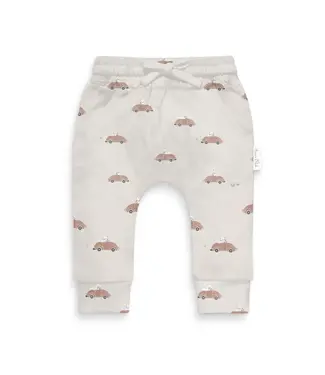 ASTER & OAK Classic Car Harem Pants - 100% Organic Cotton BEIGE