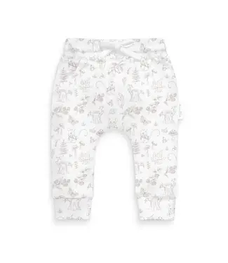 ASTER & OAK Woodland Harem Pants - 100% Organic Cotton White