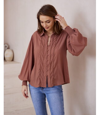 Lainey Dusty Rose Shirt