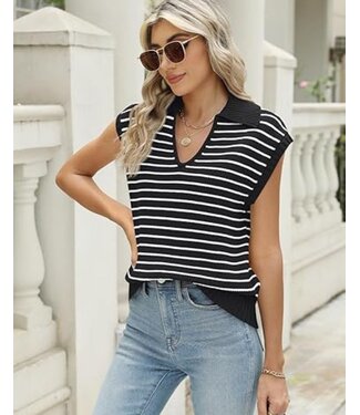 TONI STRIPED KNIT