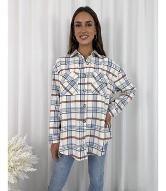 NESSA SHACKET - BLUE STRIPE