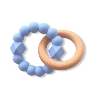 MOON TEETHER - SOFT BLUE