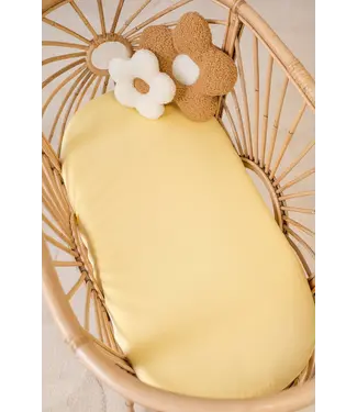 kiin ORG CHANGE PAD/BASSINET SHEET - BUTTERCUP