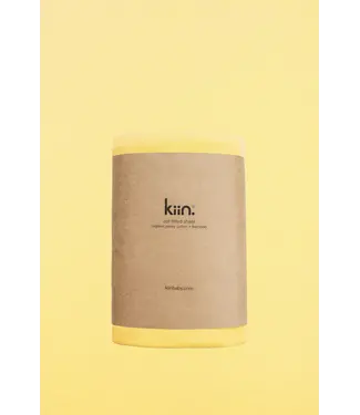 kiin ORGANIC FITTED COT SHEET - BUTTERCUP