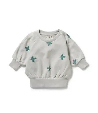WILSON AND FRENCHY LITTLE SPARROW ORGANIC TERRY SWEAT