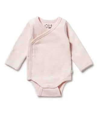 WILSON AND FRENCHY CANTALOUPE KIMONO BODYSUIT