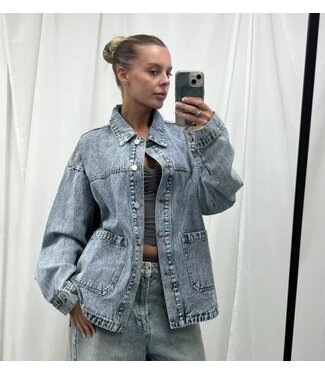 JINNY COTTON DENIM JACKET