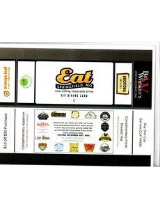  Eat Springfield, Mo Dining Card C