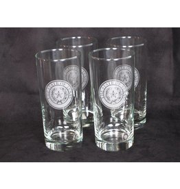 Cooler - 16 oz - Round -  Set of 4 - Texas State Seal