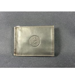 Bi-fold Money clip - Choc - Texas State Seal