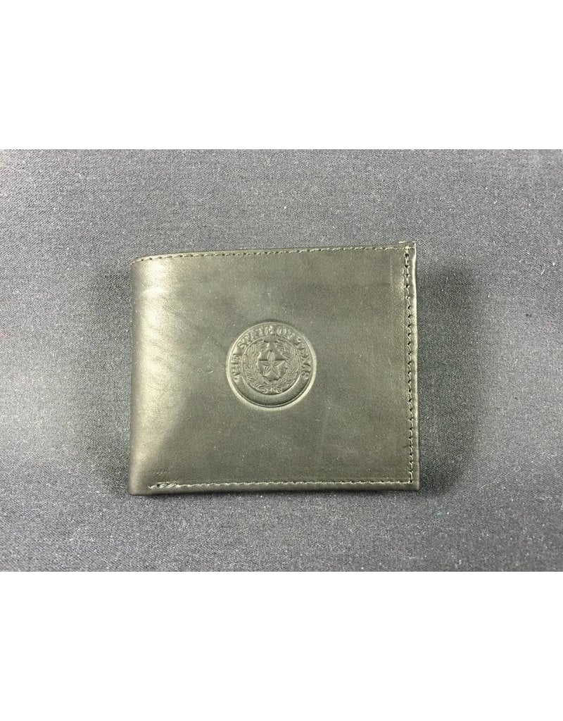 Bi-Fold Wallet - Choc - Texas State Seal