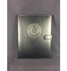 Bonded Leather Portfolio - Texas State Seal