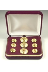 Blazer Button Set - Brass - Texas Star