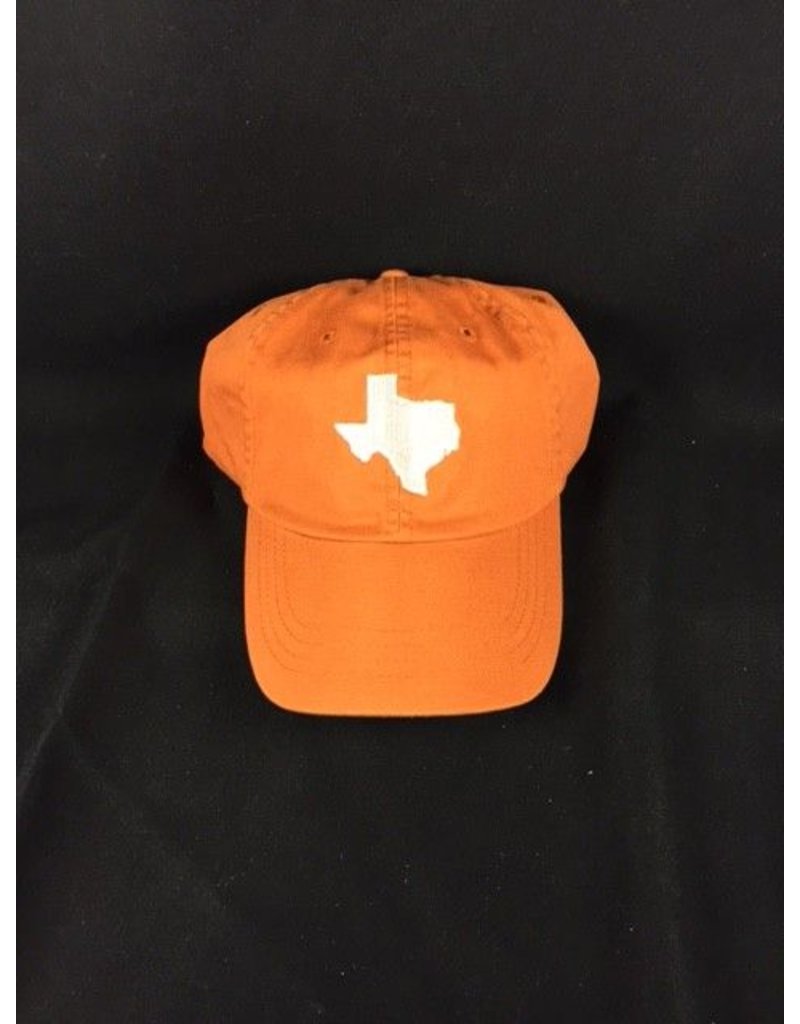 Cap - Orange - Texas Shape