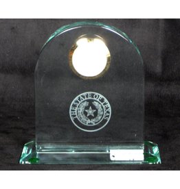 Clock - Large Classic Arch -  Texas State Seal