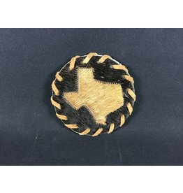 Cowhide Coaster Set - Texas