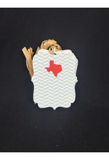 Die Cut Gift Tags - Texas