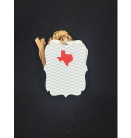 Die Cut Gift Tags - Texas