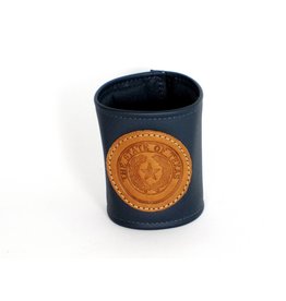 Drink Koozie - Navy - Texas State Seal