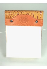 Large Note Pad/Tangelo Croc - SS