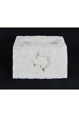 Business Card Holder - Texas Carved - Limestone