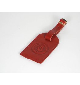 Luggage Tag - Monte Carlo Red - Texas State Seal