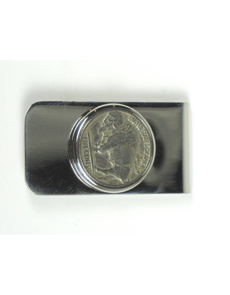 Money Clip - Buffalo Nickel