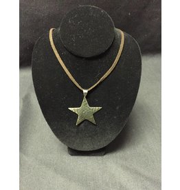 Necklace - Hammered Star