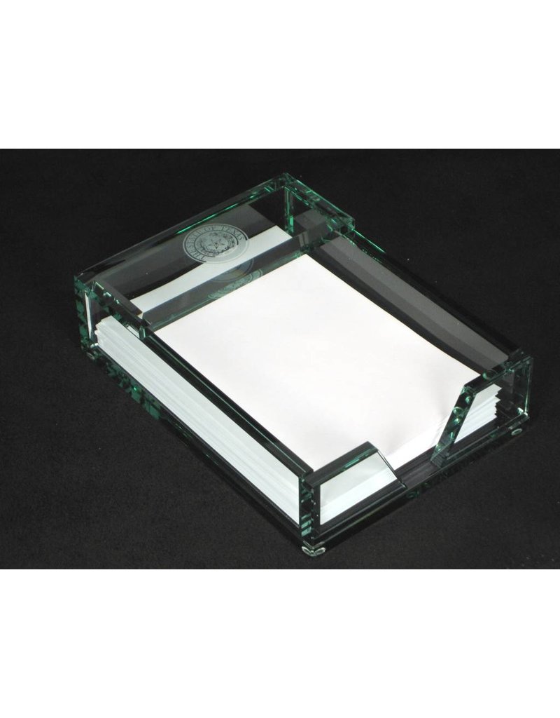Paper Tray - Jade Glass - Texas State Seal
