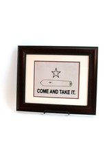 Print - Gonzales Flag - Mahogany