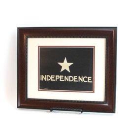 Print - Independence Flag - Mahogany