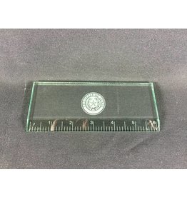 Ruler - Jade Glass 6" - Texas State Seal