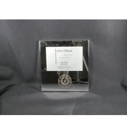 Frame - Silver Plate - 4x6 - Texas State Seal