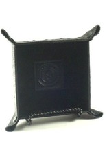 Valet - Snap - Black Ostrich - Texas State Seal