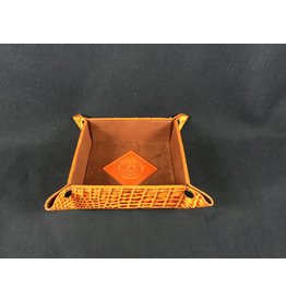 Valet - Snap - Tangelo Croc - Texas State Seal