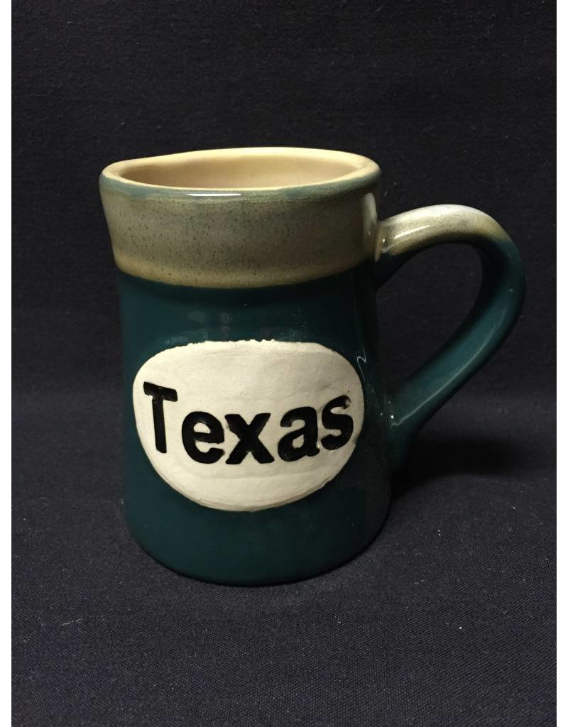 Mug - Texas Coffee mug - Ceramic Oval
