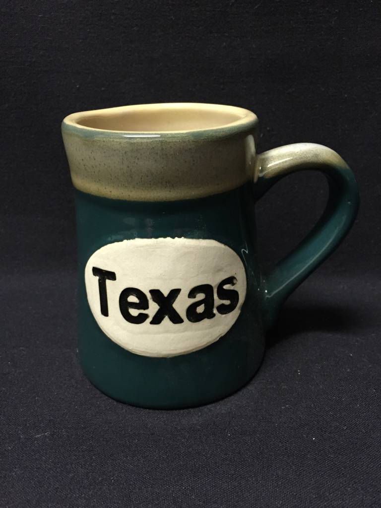 Mug Texas Coffee mug Ceramic Oval Lone Star Legacies