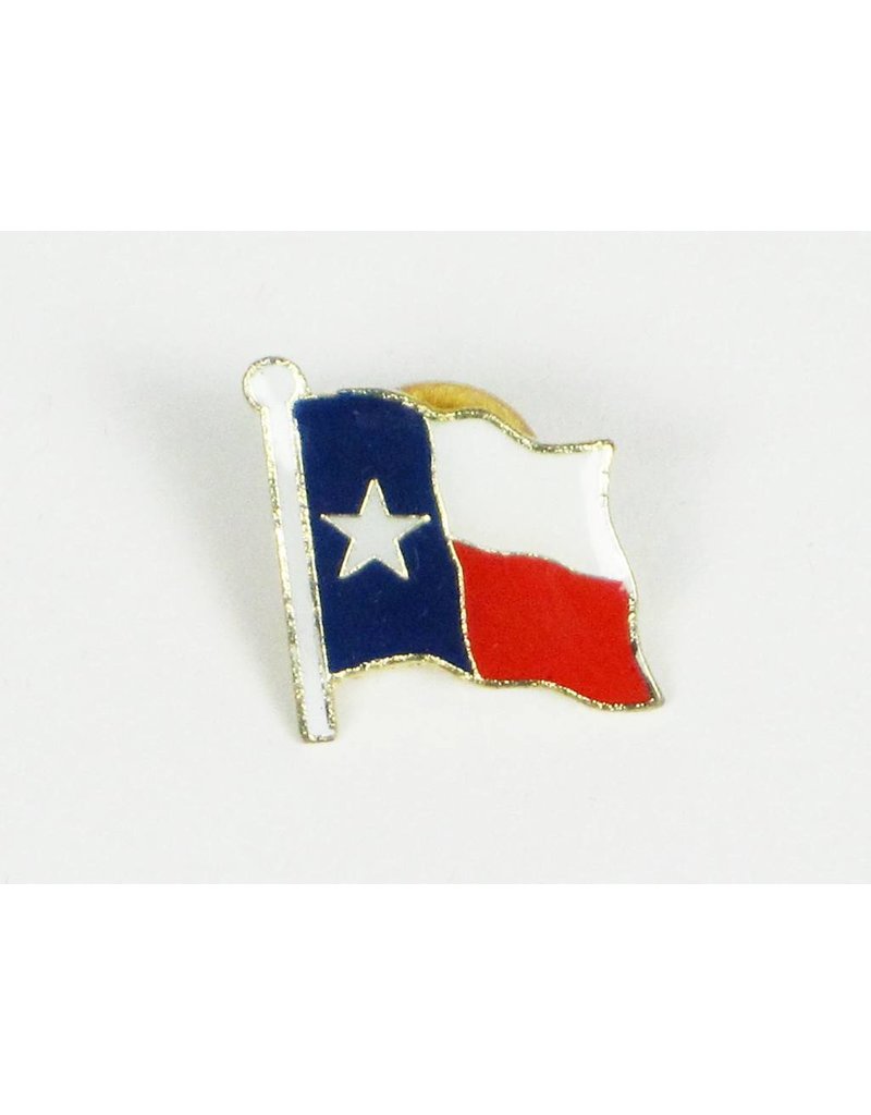Lapel Pin - Texas Flag - on card