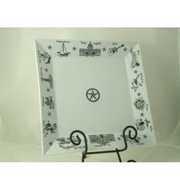 Texas Square Plate - Small