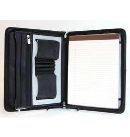 Three Way Portfolio - BLK - Texas State Seal