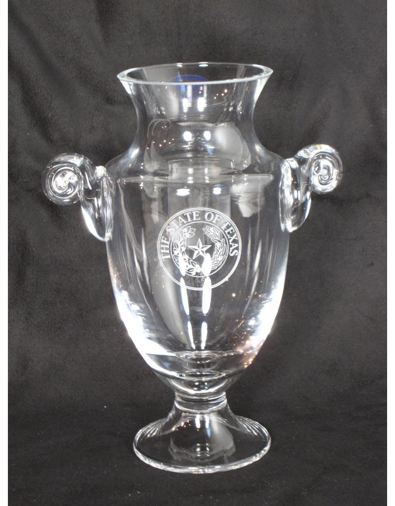 Trophy Vase - 10" Champion - Texas State Seal