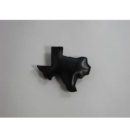 Paperweight - Texas - Black Calf - Texas State Seal