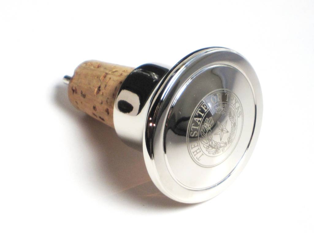 Wine Stopper/Pourer/SS Lone Star Legacies