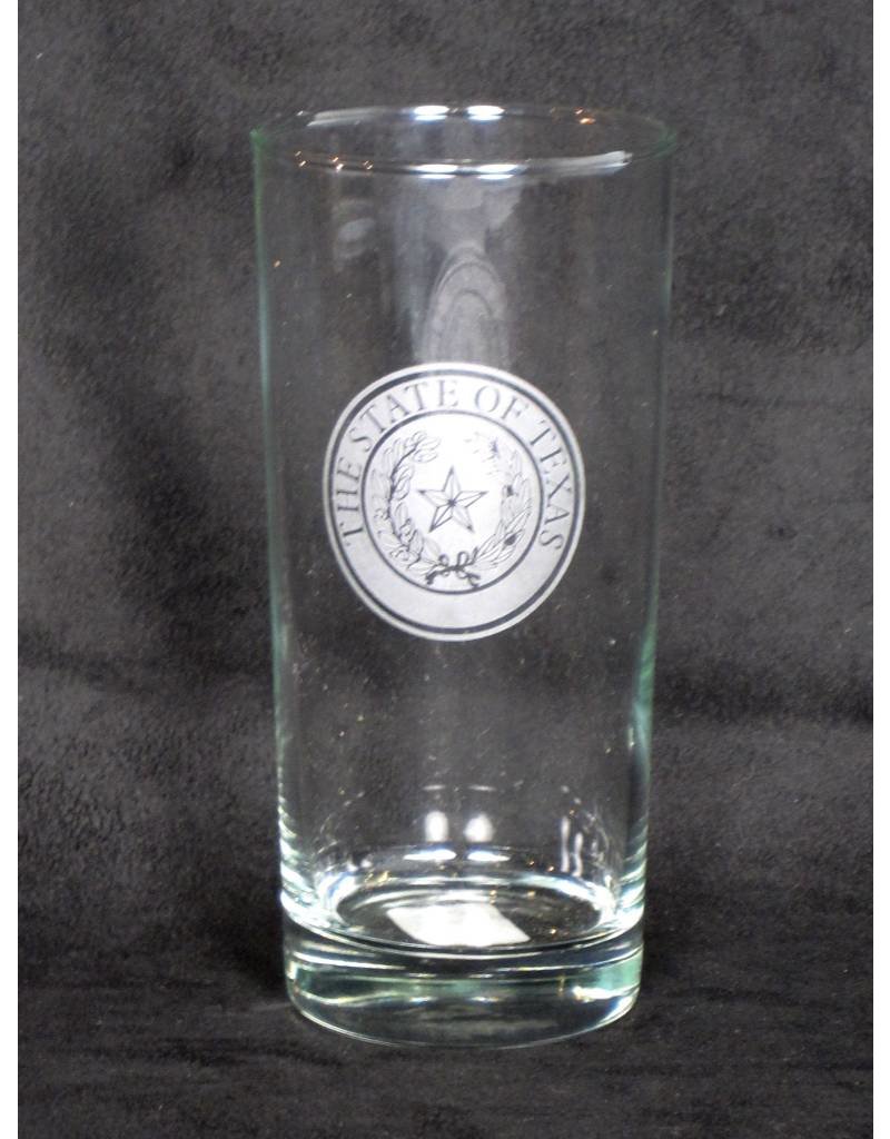 Cooler - 16 oz -Round - Texas State Seal