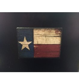 Magnet - Texas Flag - Wood