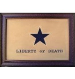 Texas Art - Liberty or Death Flag Large